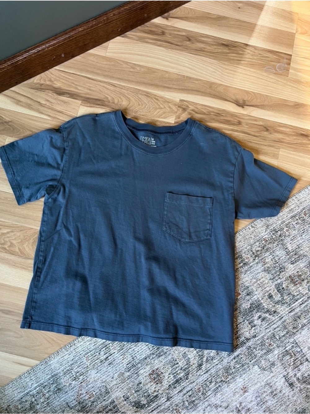 Navy Pocket Tee